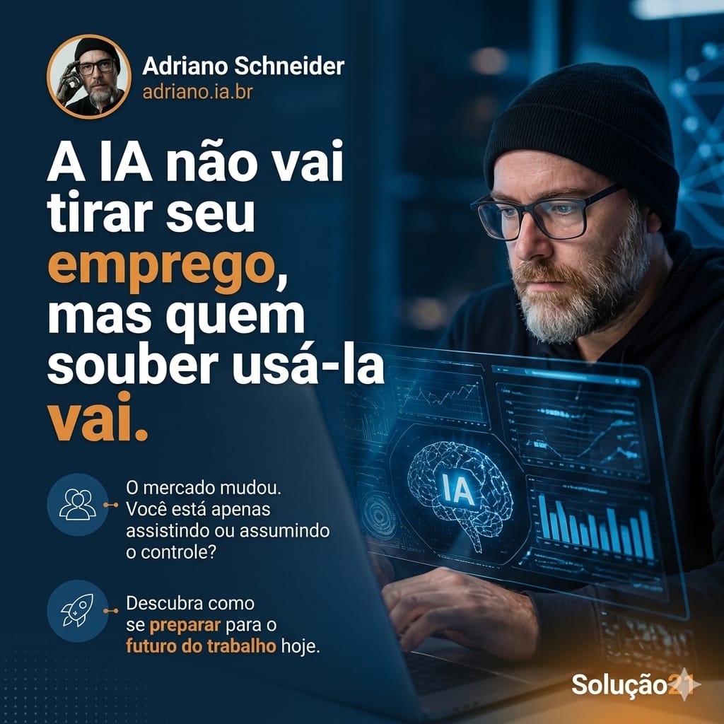 A IA é hoje — Adriano Schneider